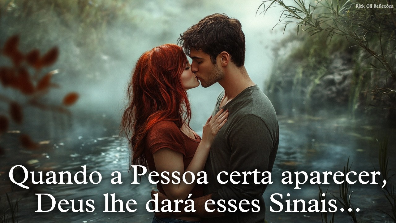 QUANDO A PESSOA CERTA APARECER, DEUS LHE DARÁ ESSES SINAIS...