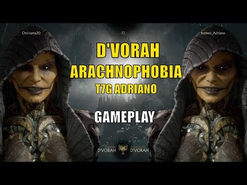 MK11: ARACHNOPHOBIA  T7G | Adriano (D'vorah) Vs Onisama, 2EZ (D vorah, Shang Tsung)