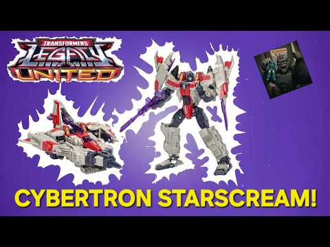 Transformers Legacy United Cybertron Starscream - GotBot True Review NUMBER 1394