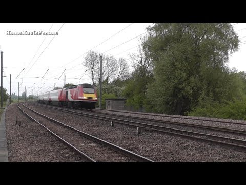 East Coast Mainline Near The Offords 06.05.2017
