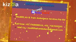 Fast Air Ambulance Service in Kolkata with MD Doctor