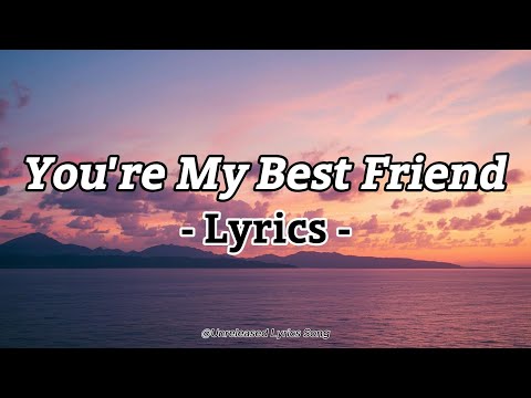You're My Best Friend | Heartfelt Song About Friendship & Loyalty | Official Lyric Video