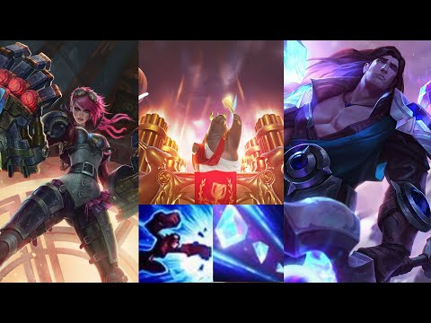 INFINITE CC COMBO CHAIN IN URF! | TARIC AND VI DUO LANE!
