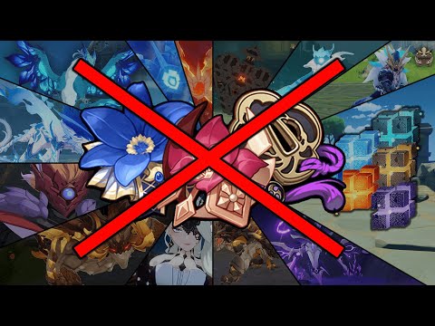 I Defeated Every World Boss In The Game Without Any Artifacts On My Characters