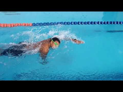 تعليم السباحة للمبتدئين المرحلة الرابعه كيفيه اخذ النفس