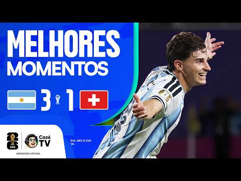 Gols e melhores lances de Argentina x Suíça