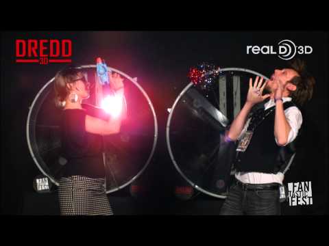 Fantastic Fest DREDD 3D Slow Mo Booth #30