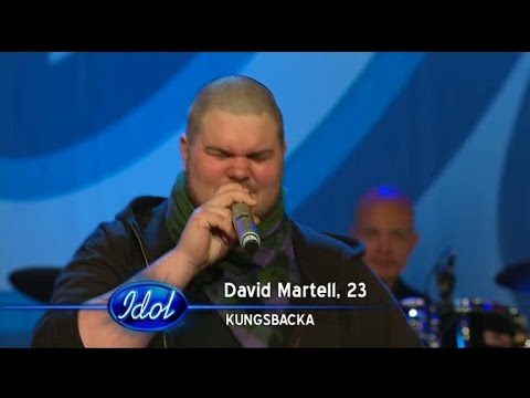 Slutaudition solosång: David Martell - Idol Sverige (TV4)