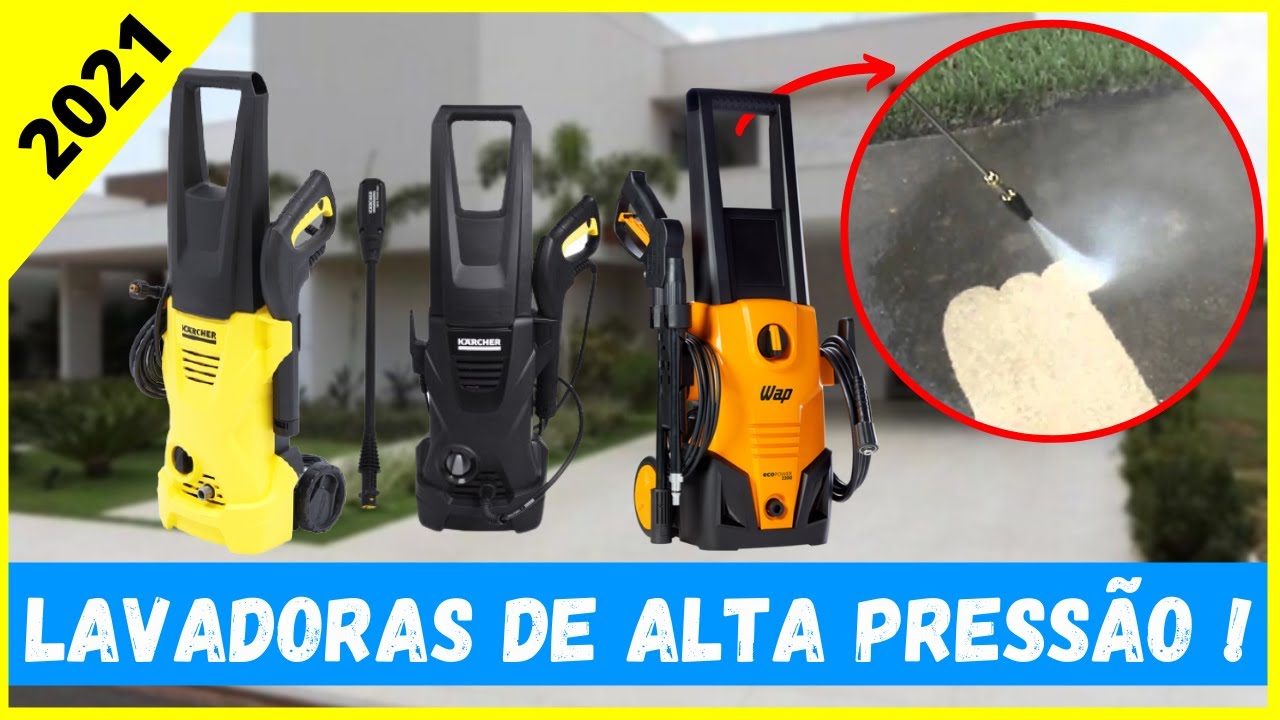 As 4 Melhores Lavadora De Alta Pressão De 2021 !