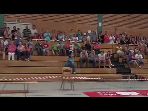 128,000 Dominos falling world record (Reverse version)