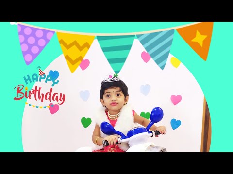 My daughter Mahika Happy Birthday video