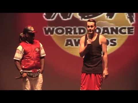 Contemporary Eric & Willdabeast Adams do a contemporary contact Improv dance off at the 2014 WDA