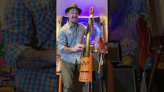 Upright Bass Primus De Anza Jig #nsdesign #uprightbass #bass #primus #song #cover #music #shorts