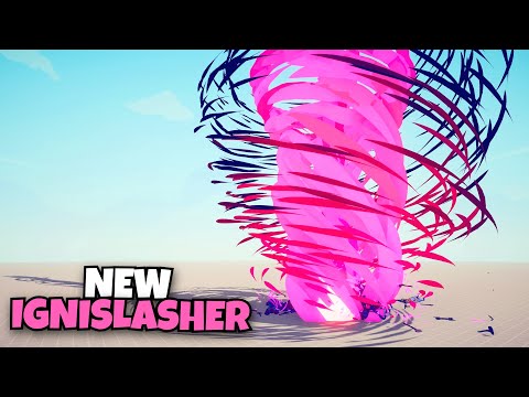 NEW IGNISLASHER VS EVERY FACTION - Totally Accurate Battle Simulator TABS