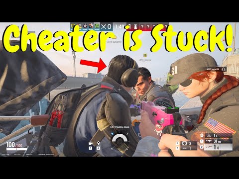 Trapping a Cheater in Rainbow Six Siege X