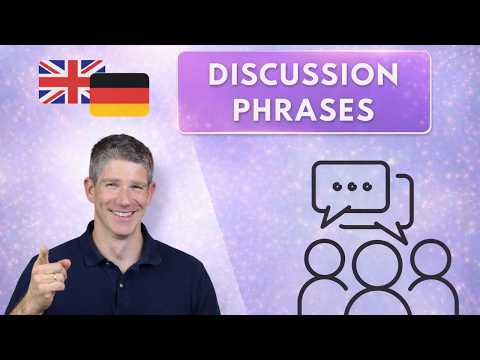Meine top "discussion phrases" Englisch - besser diskutieren lernen!