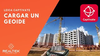 Leica Captivate - Cargar un Geoide