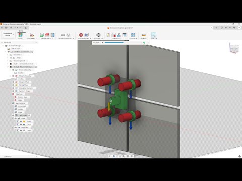 Videoguide - Generative Design in Fusion, Automatic Modeling, Generate New Components Automatically
