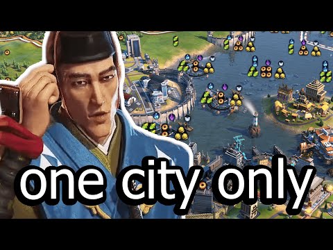 DEITY One City Challenge Makes Going To Space Hard - Civ 6 Japan Pt. 3