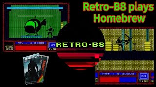 We’re playing Homebrew on the ZX Spectrum. Saboteur! Review