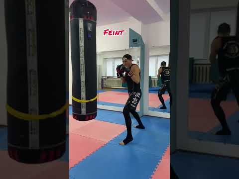 Tutorial: feint – jab 🥊 #boxing #boxer #бокс #mma #fighter #almaty #training #lesson