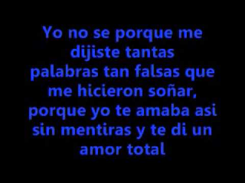 Bronco Amor Total Con Letra