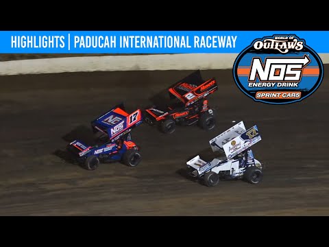 World of Outlaws NOS Energy Drink Sprint Cars | Paducah Int'l Raceway | April 19, 2024 | HIGHLIGHTS