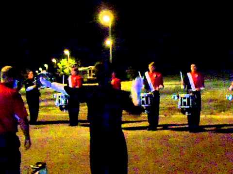 Petal High School Drumline 2010 - Opener Chunk
