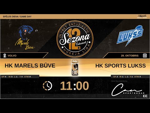 2022 10 29 HK Marels Būve - HK Sports Lukss