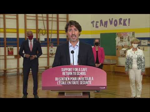 Trudeau is making an announcement and answering questions from reporters | APTN News