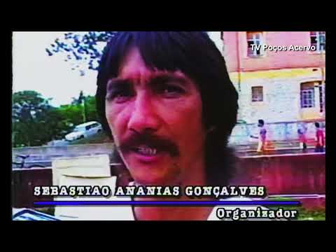 TV Poços Acervo - Feira de Veículos no Pátio do Colégio Municipal ( Outubro de 1992 )