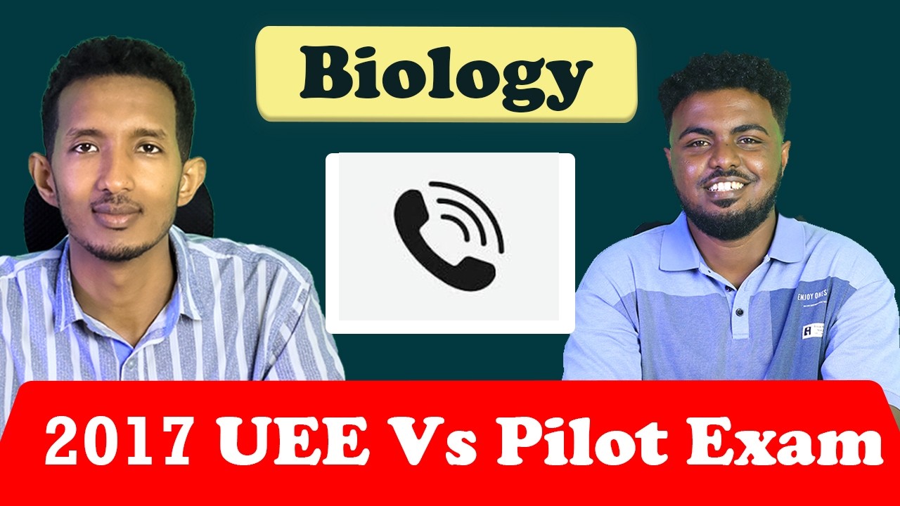 Biology 2017 UEE Vs Pilot Exam