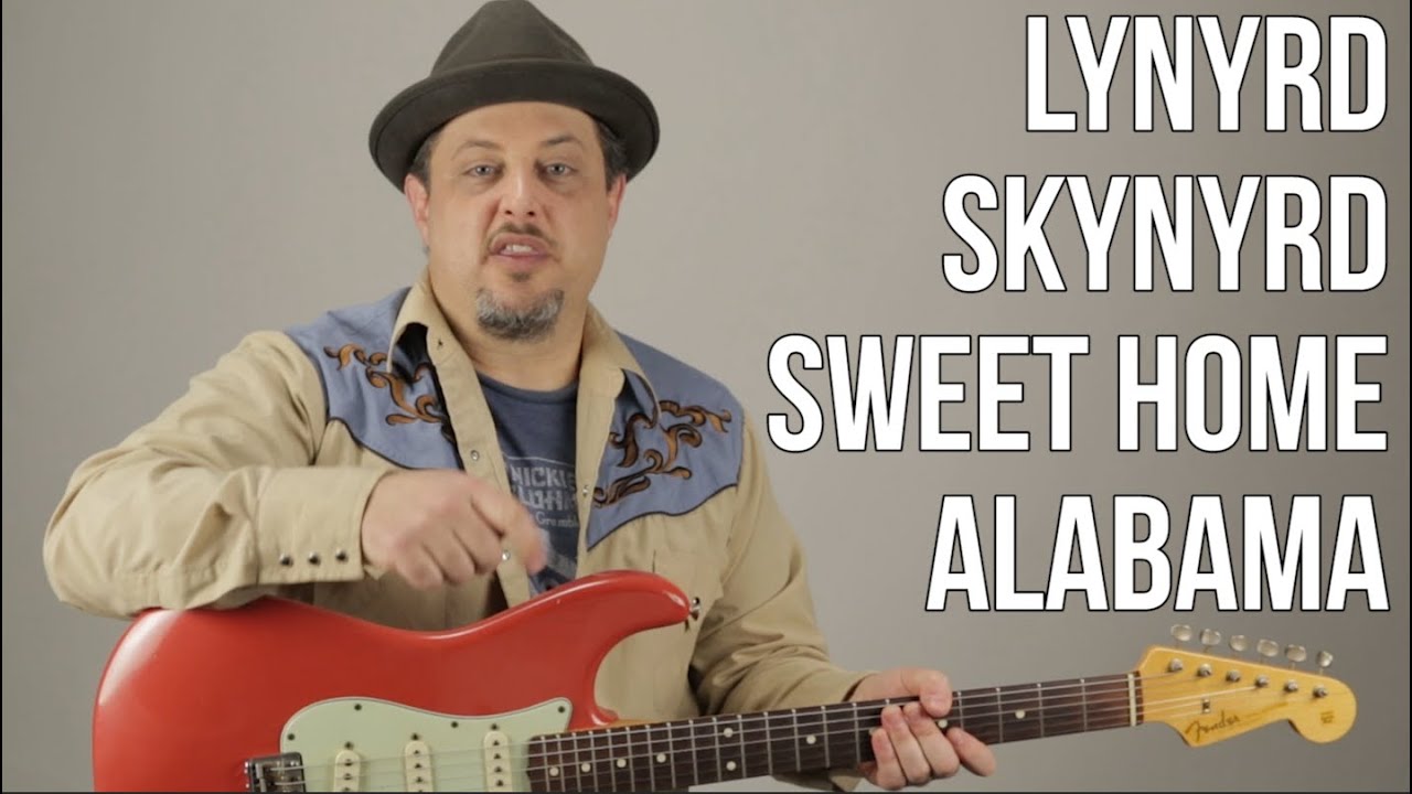 Sweet Home Alabama Lynyrd Skynyrd Guitar Lesson + Tutorial