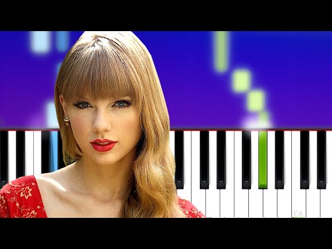 All Too Well - Taylor Swift piano tutorial