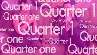 Quarter One Reflections