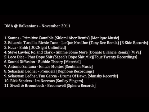 DMA @ Balkanians - Noviembre 2011 - November 2011