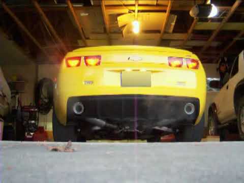 2010 Camaro SS Borla S Axle Back Exhaust