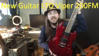 Video thumbnail for New guitar LTD Viper 200FM testing with bad hair day by 100%NicoD Music