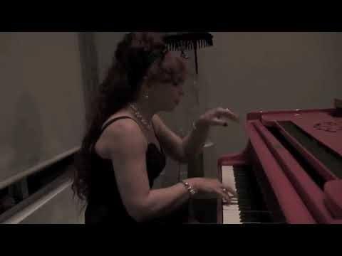 Ayin Aleph - Bach Intro for song My Grave live drums and piano 480p