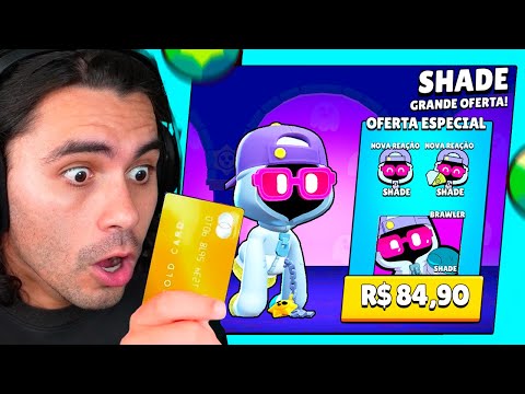 COMPREI E MAXIMIZEI O SHADE O NOVO ÉPICO DO BRAWL STARS