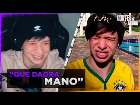 ARUAN REAGE A MINHA NOVA CASA (ARUAN FELIX) - Cortes do Aruan