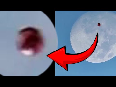 Nikon P900 Captures Plasma UFO Shooting FROM the Moon—NASA Silent for 50 Years #aliens #uap