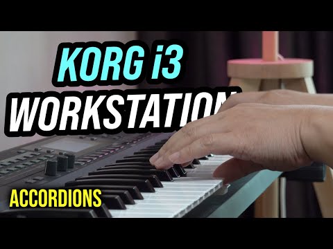 KORG i3 Accordion Sound Sets Demo - No Talking