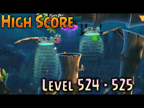 Angry birds 2 ⭐️⭐️⭐️ Max Score Record Lv 524 525
