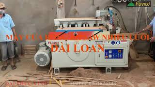 MÁY CƯA RONG RIPSAW NHIỀU LƯỠI ĐÀI LOAN FE-320-S6. Đẳng cấp cưa nhiều lưỡi số một hiện nay