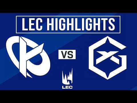 KC vs GX Highlights ALL GAMES | LEC Playoffs 2026 | Karmine Corp vs GIANTX