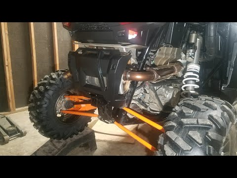How to reduce the heat in your factory RZR turbo exhaust **(catalytic converter removal)**