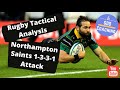 Cobus Reinach Rugby Try Analysis: Northampton Saints 1331 Attack vs Gloucester. GDD Coaching