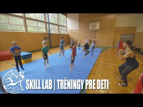Parkour tréning deti Skill Lab - ukážkové video