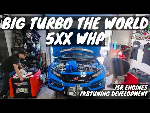 DYNO-ING PRL BIG TURBO FK8 // JSR ENGINES CIVIC TYPE R BUILD